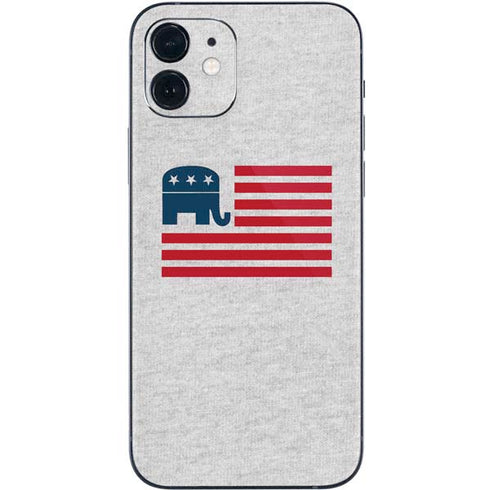 Republican American Flag iPhone 12 Mini Skin