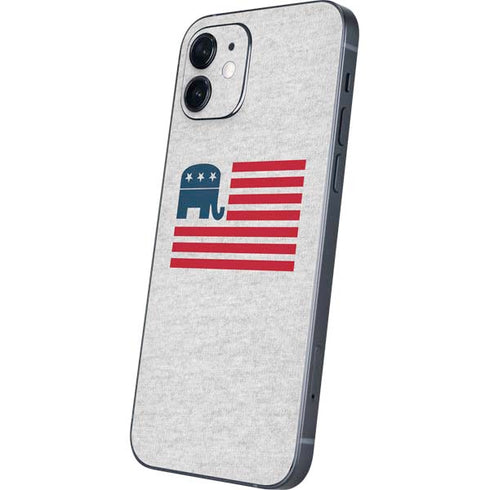Republican American Flag iPhone 12 Mini Skin