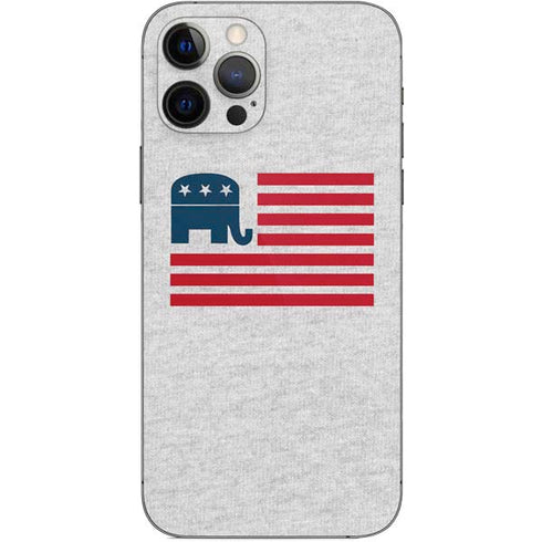 Republican American Flag iPhone 12 Pro Skin