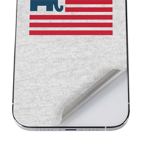 Republican American Flag iPhone 12 Pro Skin