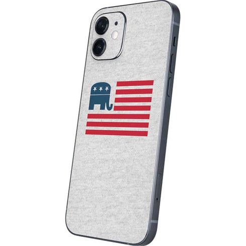 Republican American Flag iPhone 12 Skin