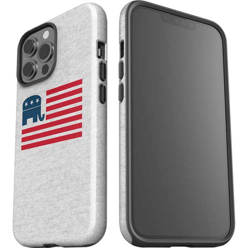 Republican American Flag iPhone 13 Pro Max Impact Case