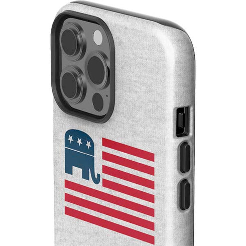 Republican American Flag iPhone 14 Pro Max Impact Case