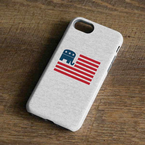 Republican American Flag iPhone 8 Pro Case