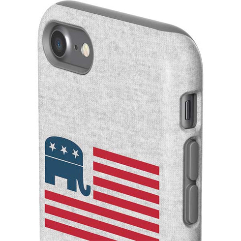 Republican American Flag iPhone SE (2nd & 3rd Gen) Pro Case