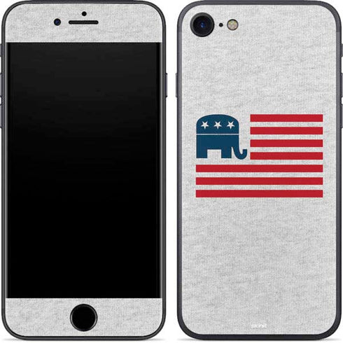 Republican American Flag iPhone SE (2nd & 3rd Gen) Skin