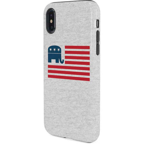 Republican American Flag iPhone X Pro Case