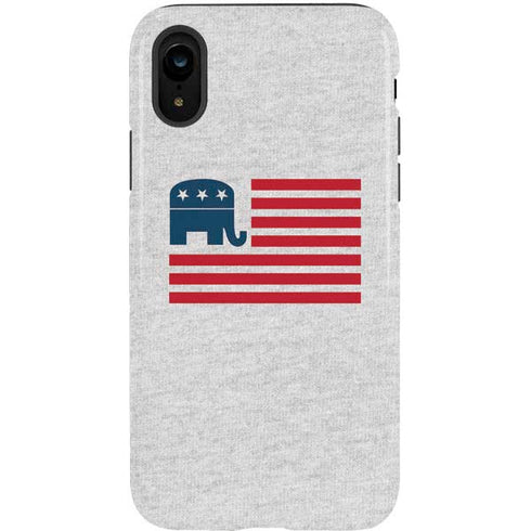 Republican American Flag iPhone XR Pro Case