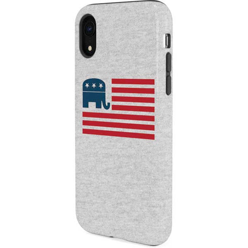 Republican American Flag iPhone XR Pro Case