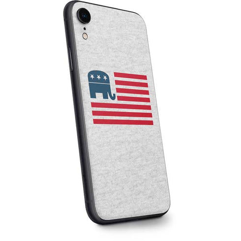 Republican American Flag iPhone XR Skin