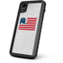 Republican American Flag iPhone XR Waterproof Case