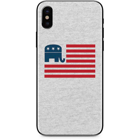 Republican American Flag iPhone XS Max Skin