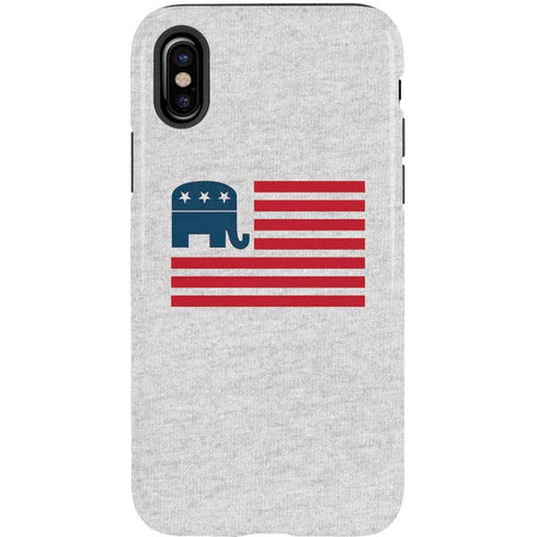 Republican American Flag iPhone XS Pro Case