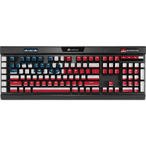Republican American Flag K95 RGB PLATINUM Mechanical Gaming Keyboard Skin
