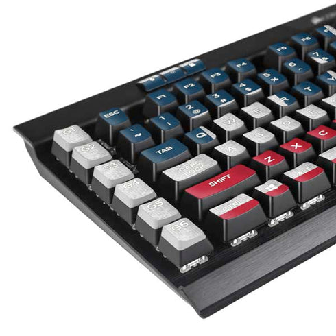 Republican American Flag K95 RGB PLATINUM Mechanical Gaming Keyboard Skin