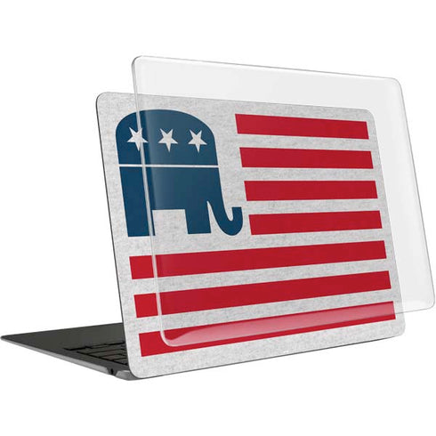 Republican American Flag MacBook Air 13in M1 (2021) Case plus Skin