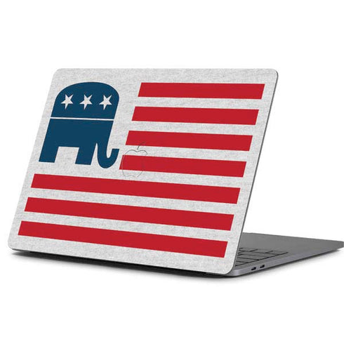 Republican American Flag Apple MacBook Pro 13-inch Skin
