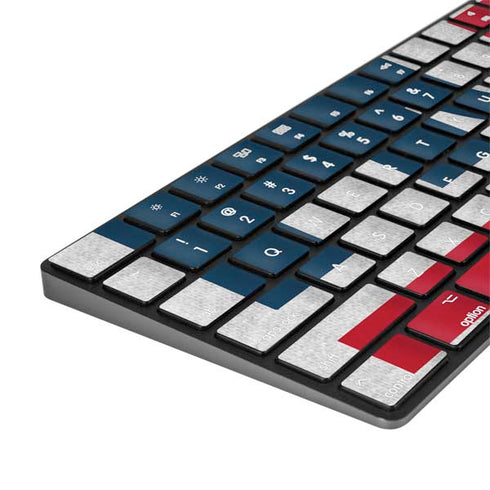 Republican American Flag Magic Keyboard with Numeric Keypad Skin
