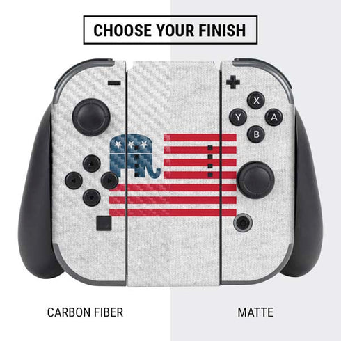 Republican American Flag Nintendo Switch Bundle Skin