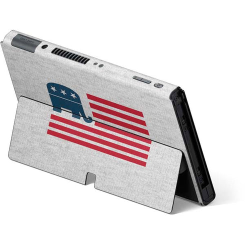 Republican American Flag Nintendo Switch OLED (2021) Skin