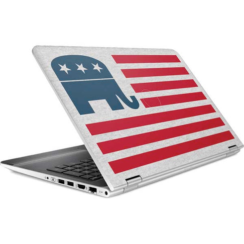 Republican American Flag HP Pavilion Skin