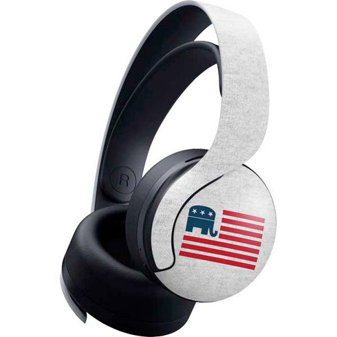 Republican American Flag PULSE 3D Wireless Headset for PS5 Skin