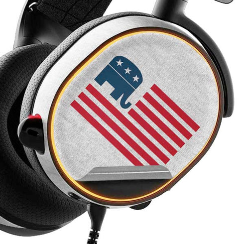 Republican American Flag SteelSeries Arctis 3 Skin