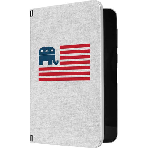 Republican American Flag Surface Duo Skin