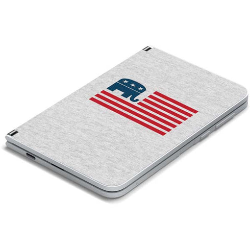 Republican American Flag Surface Duo Skin