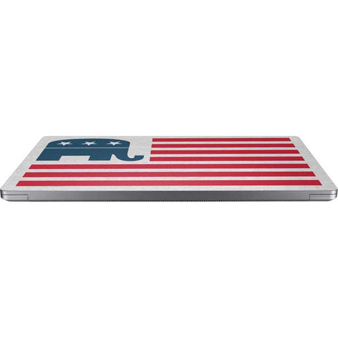 Republican American Flag Universal Laptop 14in (11.4 x 8.2in) Skin