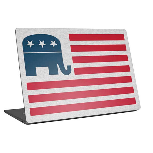 Republican American Flag Universal Laptop 17in (13.8 x 10in) Skin