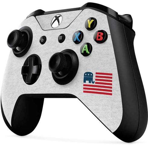 Republican American Flag Xbox One X Controller Skin