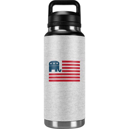 Republican American Flag YETI Rambler 36oz Bottle Skin