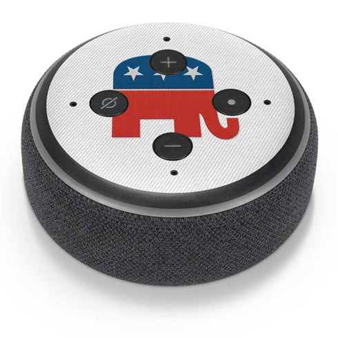 Republican Elephant Amazon Echo Dot Skin