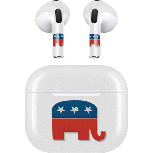 Republican Elephant Apple AirPods (3rd Gen 2021) Skin