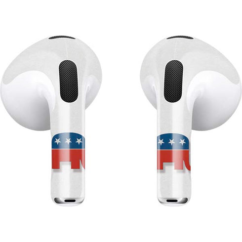 Republican Elephant Apple AirPods (3rd Gen 2021) Skin