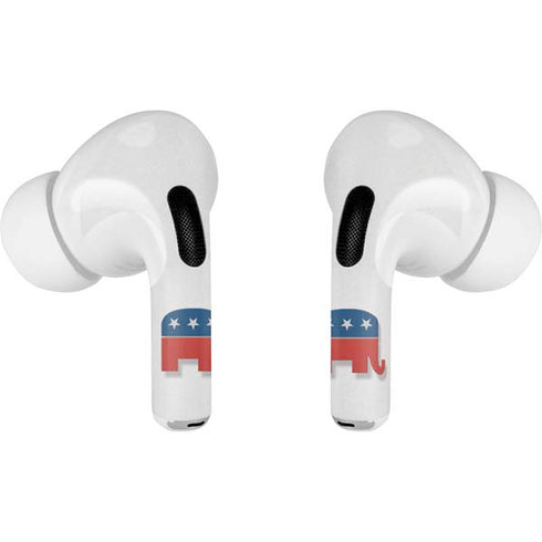 Republican Elephant Apple AirPods Pro Skin