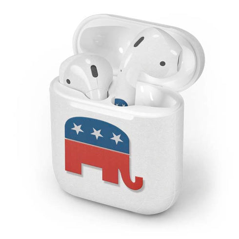 Republican Elephant Apple AirPods Skin