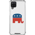 Republican Elephant Galaxy A12 Clear Case