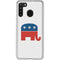 Republican Elephant Galaxy A21 Clear Case