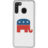 Republican Elephant Galaxy A21 Clear Case