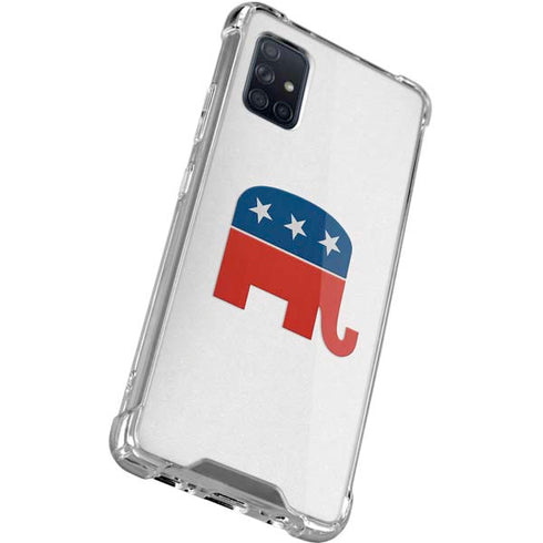 Republican Elephant Galaxy A51 5G Clear Case