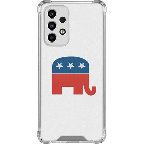 Republican Elephant Galaxy A53 5G Clear Case
