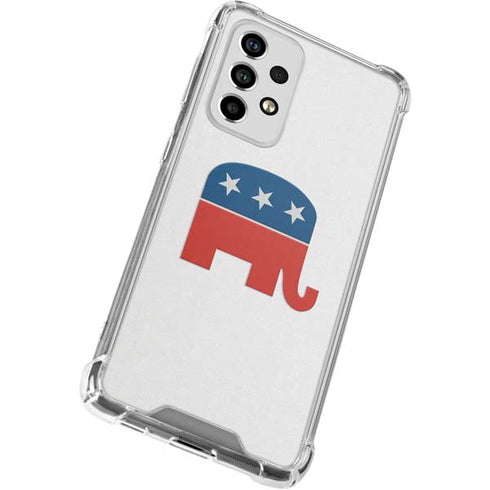 Republican Elephant Galaxy A53 5G Clear Case