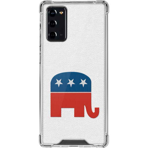 Republican Elephant Galaxy Note20 5G Clear Case