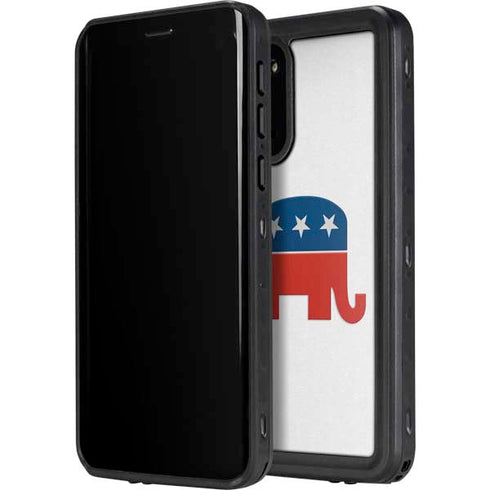 Republican Elephant Galaxy S20 Waterproof Case