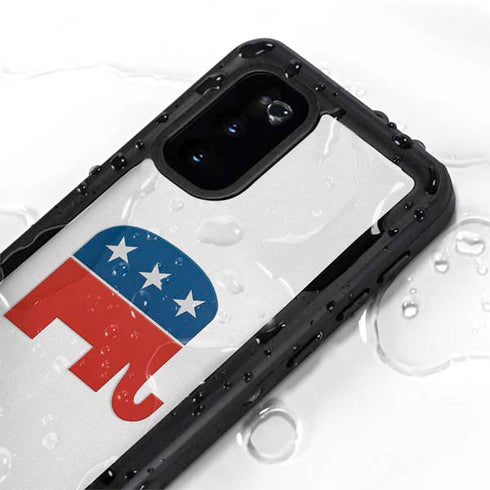 Republican Elephant Galaxy S20 Waterproof Case
