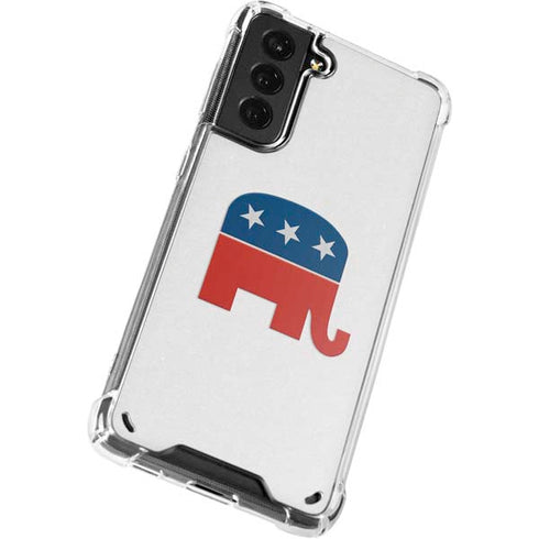 Republican Elephant Galaxy S21 5G Clear Case