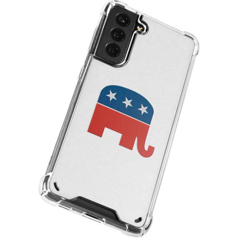 Republican Elephant Galaxy S21 Plus 5G Clear Case