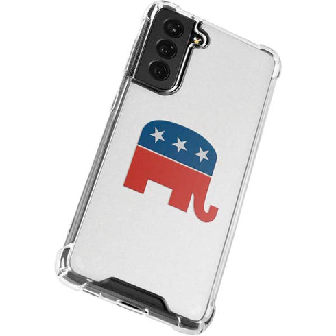 Republican Elephant Galaxy S22 Plus Clear Case